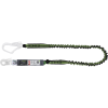 Bånd med falldemper og elastisk justering 1,4-2 mtr med 1 stillaskrok og hurtigkrok 17 mm - Bilde 2
