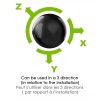 Forankring slynge 1,2 mtr Polyester 20 mm, gul. Klasse B - Bilde 4